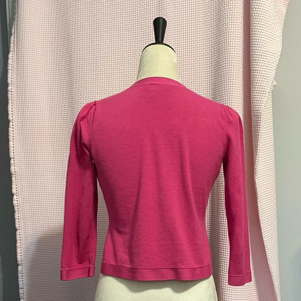 INC Fuschia shirt sweater size S. - Picture 2 of 3
